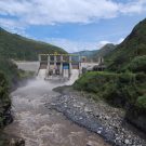 Hydroelectric dam in Baños, Ecuador. Photo by Eric Chan/Flickr.