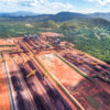 Aerial view of the mine and stockyard of Vale's S11D Complex in Pará State. Image by Ricardo Teles for Agência Vale.