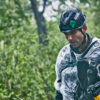 Bourhan Yassin in the field in Chile.