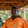 Kono village chief Chris Magalan speaks to his community members about the Solwara 1 project in New Ireland province.