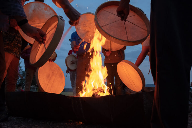 The Dehcho First Nations led the creation of the Edéhzhíe Dehcho Protected Area and National Wildlife Area, spanning 14,249 square kilometers of boreal forest and clean waters in the NWT. Image courtesy of Amos Scott.