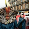 Indigenous activists protesting