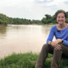Monica Medina in the Democratic Republic of Congo traveling before she arrived at WCS. Photo credit: Justin Kenney