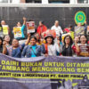 Dairi residents stood in solidarity with farmers and called for the rescue of Dairi from the zinc and lead mines.