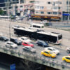 Traffic on road.